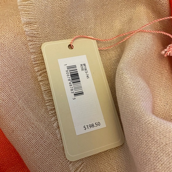 Brand new tags on, multi colored silk scarf - Picture 6 of 8